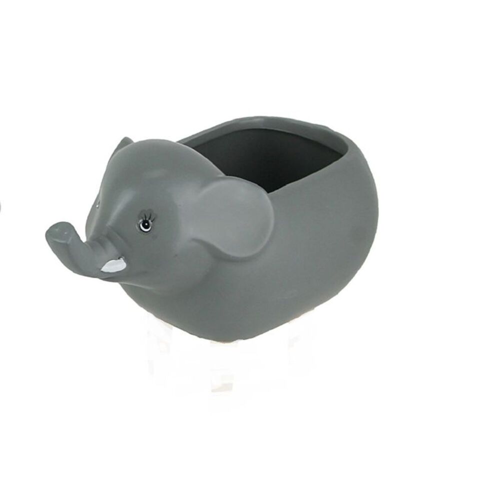 Elephant Dolomite Ceramic Planter